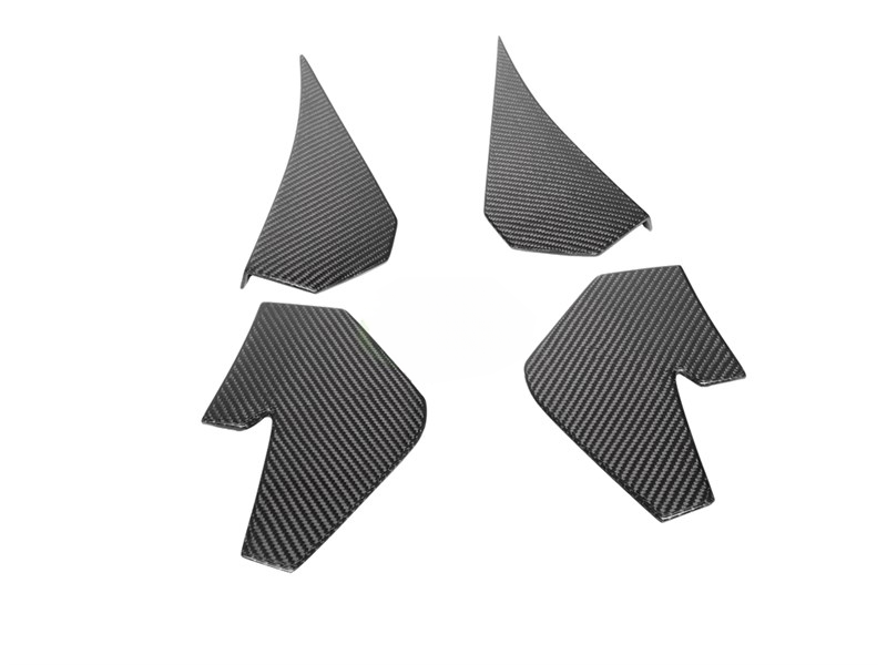 F80 M3 & F82/F83 M4 GT4 Style Dry Carbon Front Bumper Canard 2015-2020