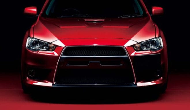 2007-16 Mitsubishi Evolution X EVO 10 Carbon OEM Style Front Bumper