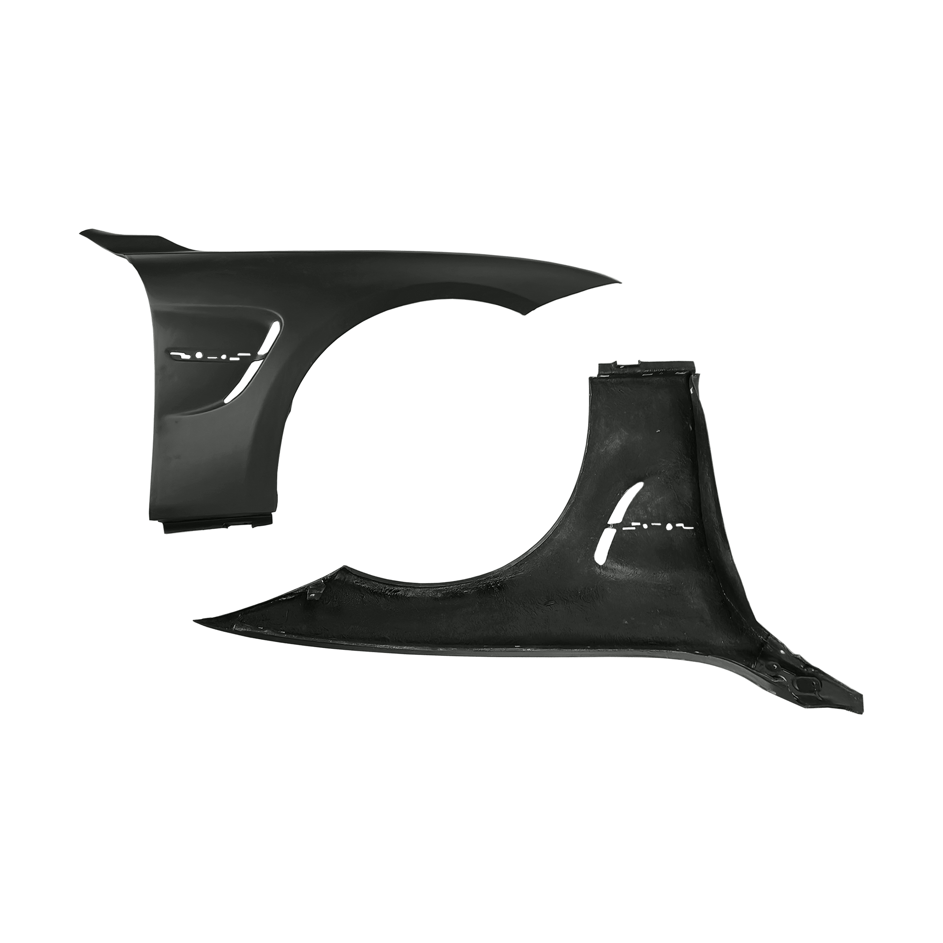 2012-2018 BMW 3 Series (F30 / F31) M3 Style FIberglass Fender Pair Kazento Carbon Parts 车身侧板 Fiber Glass (Unpaint) F30-FF-ADL-FRP