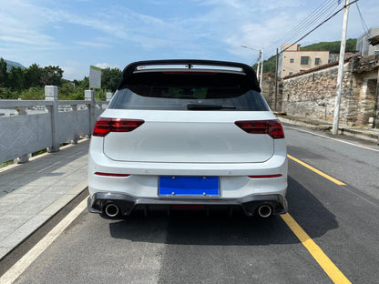 VW GOLF 8 R GTI REAR VALANCE Rear Diffuse with Light 2020+