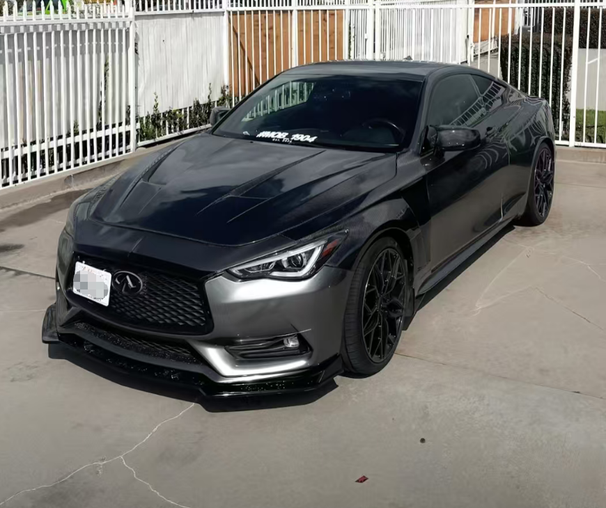 Infiniti Q60 CV37 Front Vented Fenders 2017-2022