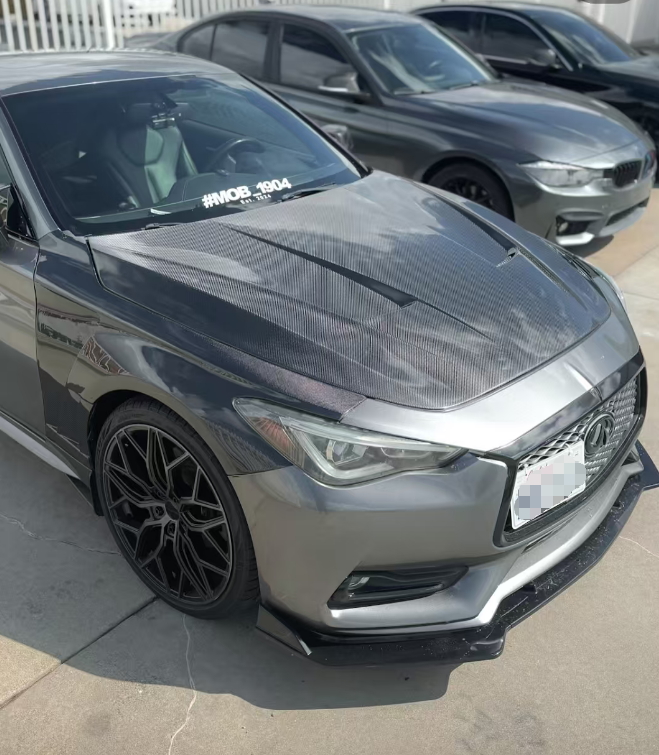 Infiniti Q60 CV37 Front Vented Fenders 2017-2022