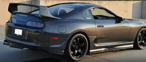 For Toyota 93-98 Supra MK4 JZA80 Ridox Fiberglass Unpaint Rear Fenders Pair - Kazento Carbon Parts