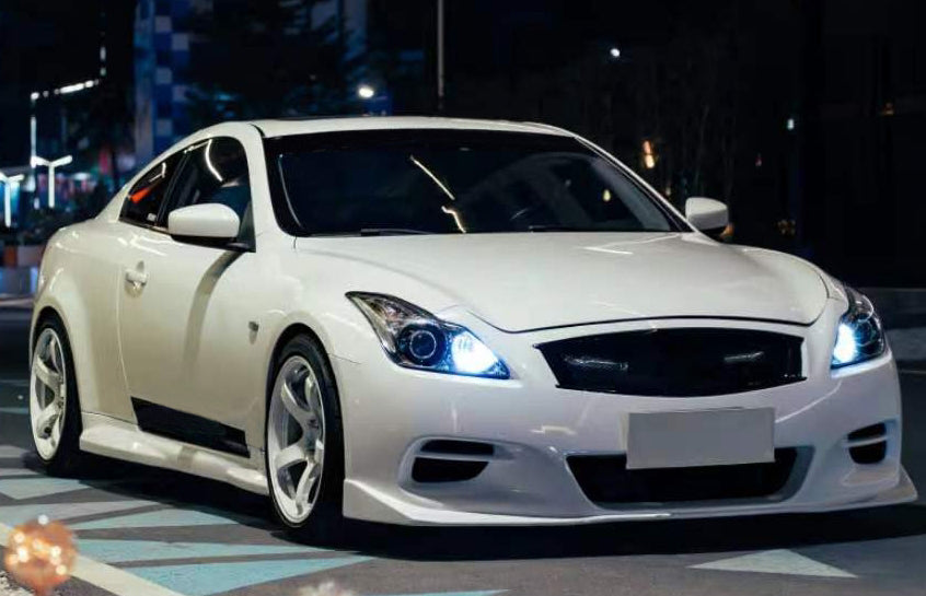 Infiniti G37 Coupe 2 Door 08-13 Fiberglass ZL Style Side Skirts