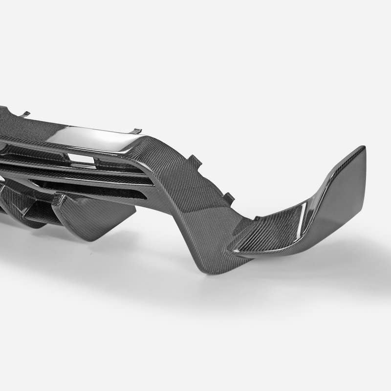 For Toyota 19+ Supra A90 TMS Type Carbon Fiber Body Kit Rear Under Diffuser Lip - Kazento Carbon Parts