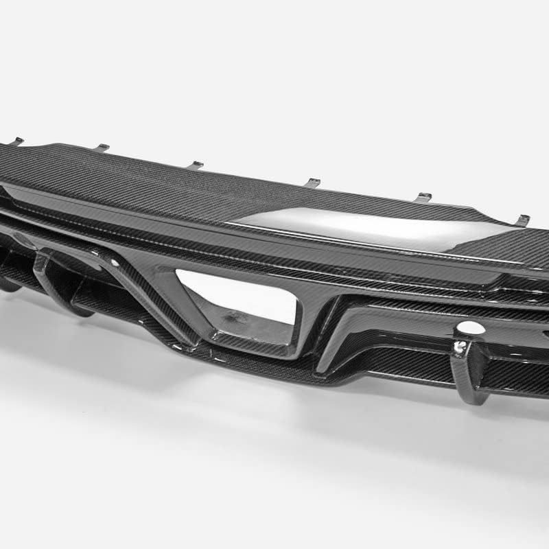 For Toyota 19+ Supra A90 TMS Type Carbon Fiber Body Kit Rear Under Diffuser Lip - Kazento Carbon Parts