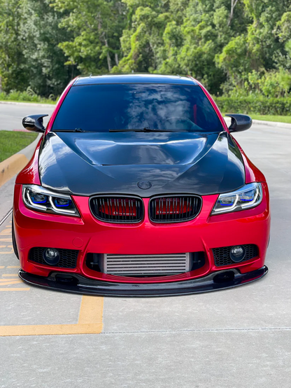 BMW E90 E91 06-08 3 Series 4 Door GTS Style Carbon Fiber Hood Bonnet
