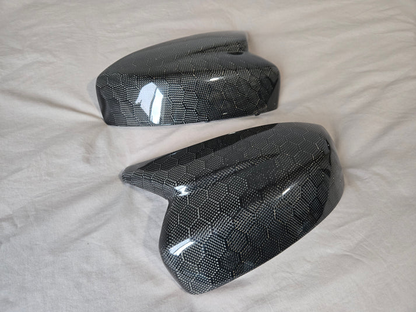 G25 G37 G37S G37X 2009-2017 Carbon M-Style Mirror Caps (Replacement)