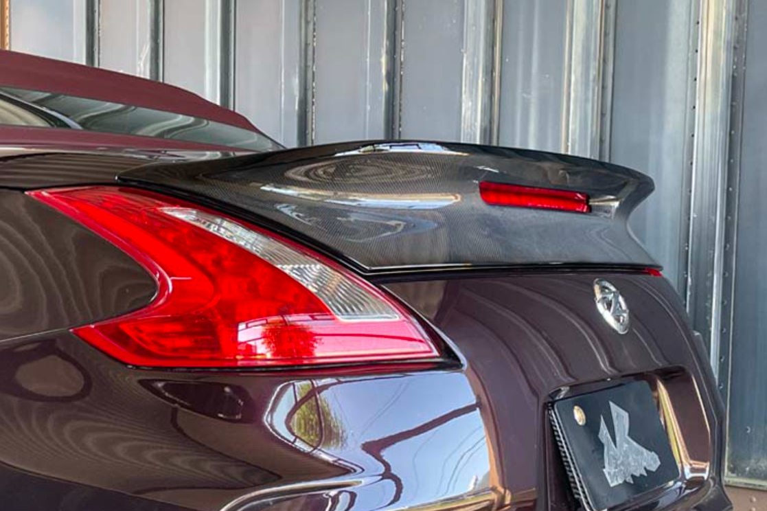 Nissan Z34 370Z Coupe 09-20 NIS Style Rear Ductail Spoiler Fiberglass