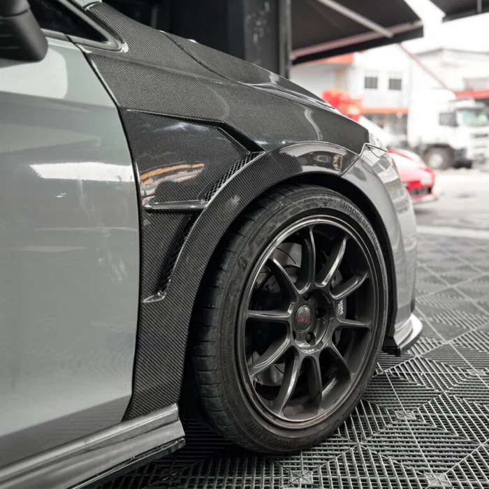 Volkswagen Carbon FIber Front Vented Fenders for Golf MK8 Replacement