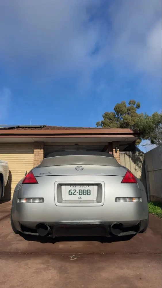 Nissan 350Z Z33 Coupe RB V2 Rear Under Diffuser Kit 2002-2008
