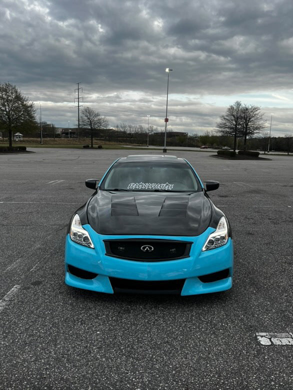 Kazento For Infiniti G37 (2 Door Only) Coupe Only KZ Style Front Hood Bonnet - Kazento Carbon Parts