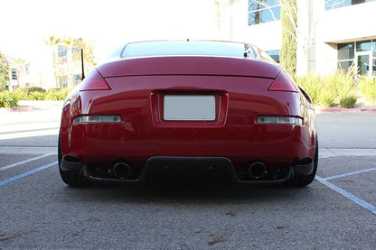 350z Z33 Infiniti G35 Coupe 2D TS Style Rear Diffuser Kazento Carbon Parts 车身侧板