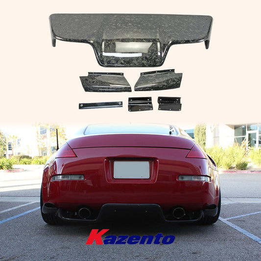 350z Z33 Infiniti G35 Coupe 2D TS Style Rear Diffuser Kazento Carbon Parts 车身侧板