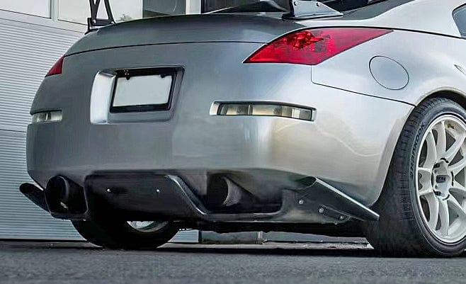 350z Z33 Infiniti G35 Coupe 2D TS Style Rear Diffuser