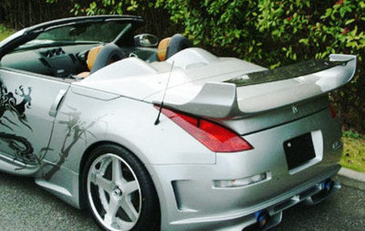 350Z Z33 VRS Style Rear Spoiler 2003-2008 (Convertible Only) Kazento Carbon Parts 车身侧板