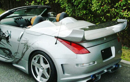 350Z Z33 VRS Style Rear Spoiler 2003-2008 (Convertible Only) Kazento Carbon Parts 车身侧板