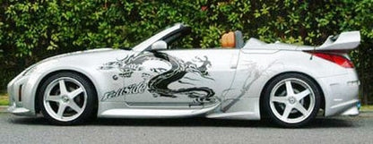 350Z Z33 VRS Style Rear Spoiler 2003-2008 (Convertible Only) Kazento Carbon Parts 车身侧板