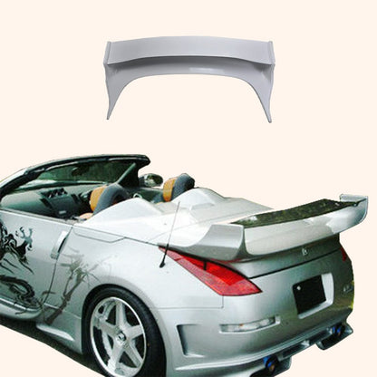 350Z Z33 VRS Style Rear Spoiler 2003-2008 (Convertible Only) Kazento Carbon Parts 车身侧板