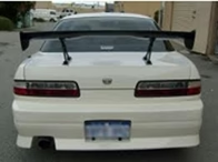 Nissan S13 Silvia PS13 Coupe/Silver M-Sport Style Rear Bumper 1989-1994