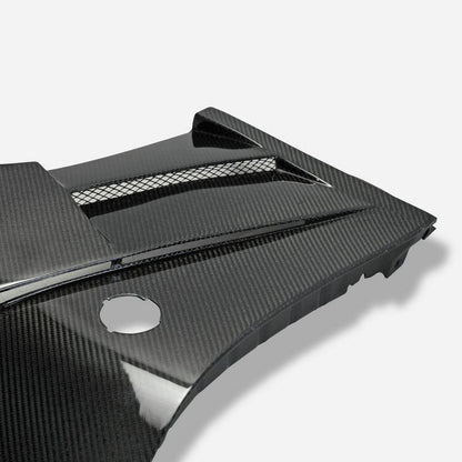 370Z Z34 Front Fender (only below vents opened) 2009+ Kazento Carbon Parts 车身侧板