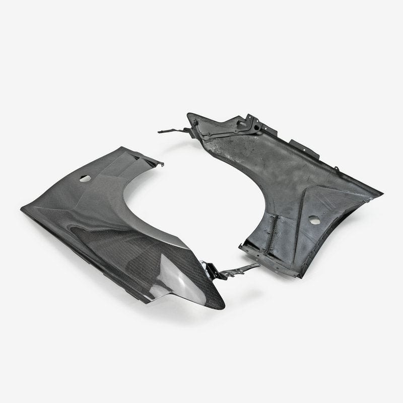370Z Z34 Front Fender (only below vents opened) 2009+ Kazento Carbon Parts 车身侧板