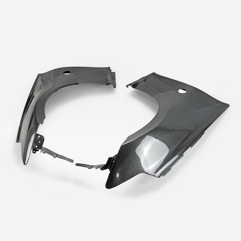 370Z Z34 Front Fender (only below vents opened) 2009+ Kazento Carbon Parts 车身侧板