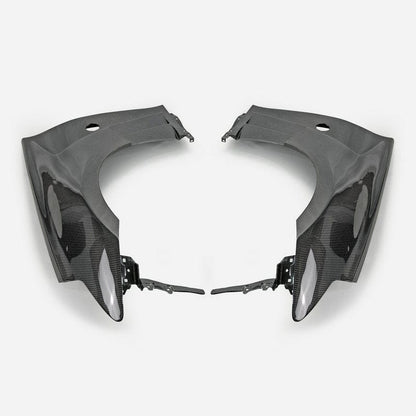 370Z Z34 Front Fender (only below vents opened) 2009+ Kazento Carbon Parts 车身侧板