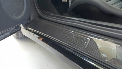 3K Carbon Fiber Bottom Door Sill Panel Plate For Ferrari F430 F360 Kazento Carbon Parts Carbon Fiber F430-DS-B-1KCF