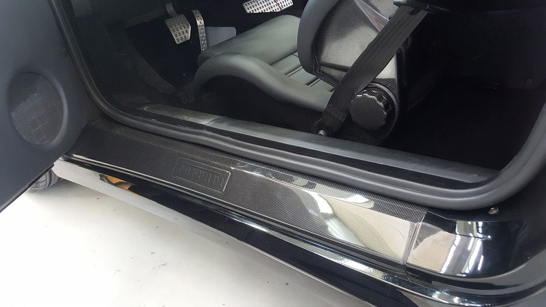 3K Carbon Fiber Bottom Door Sill Panel Plate For Ferrari F430 F360 Kazento Carbon Parts Carbon Fiber F430-DS-B-1KCF