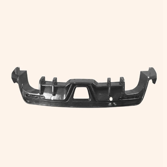 Kazento For TOYOTA Supra A90 2019-2022 Carbon KDE Style Rear Bumper Bottom Diffuser Lip - Kazento Carbon Parts