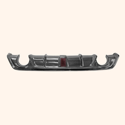 Kazento For Infiniti Q60 CV37 17 onwards V Type Carbon Fiber Rear Bumper Lip Diffuser - Kazento Carbon Parts
