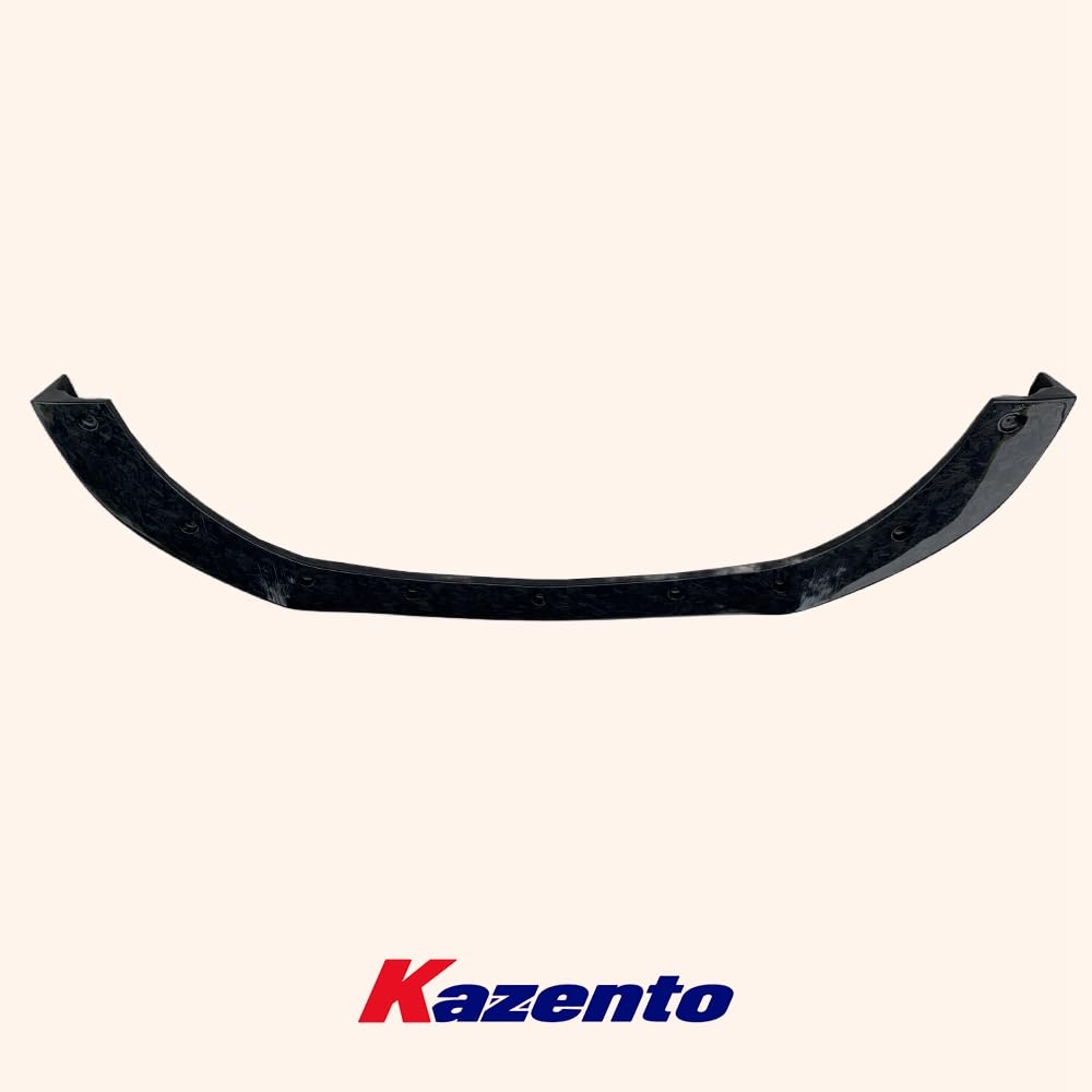 Kazento For Mercedes Benz S Class W222 13-16 KZ Style Forged Carbon Front Bumper Lip - Kazento Carbon Parts