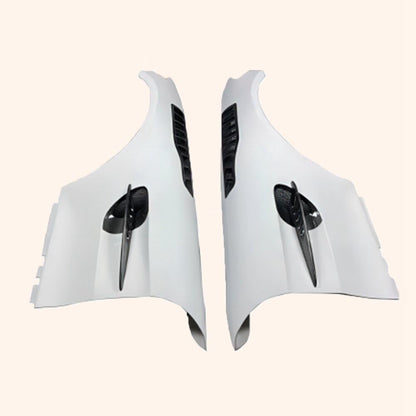 Kazento For Mercedes Benz AMG 2015-2021 GT GTS GTR Partial Carbon (Vents) Front Fender - Kazento Carbon Parts