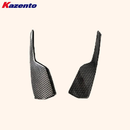 Kazento For BMW M3 G80 G81 M4 G82 G83 2020-24 Carbon 3DRT Style Front Bumper Canard - Kazento Carbon Parts