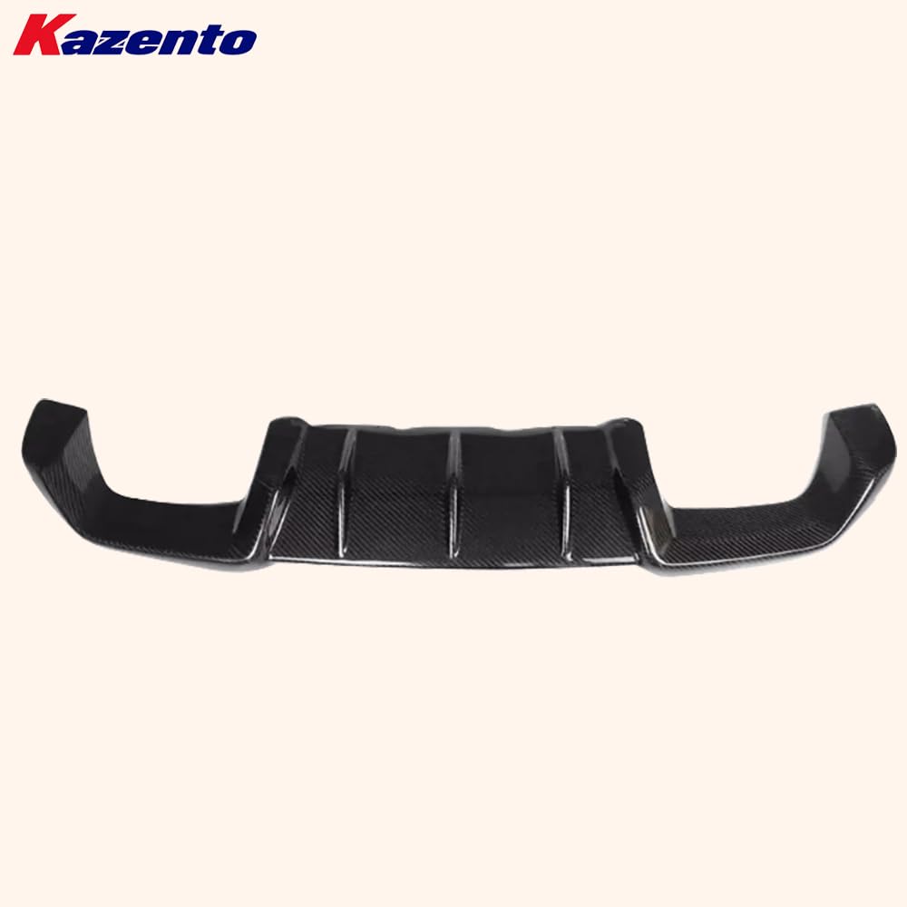 Kazento For BMW M2 F87 Coupe 2016-21 Carbon MP Style Rear Bumper Bottom Diffuser Lip - Kazento Carbon Parts