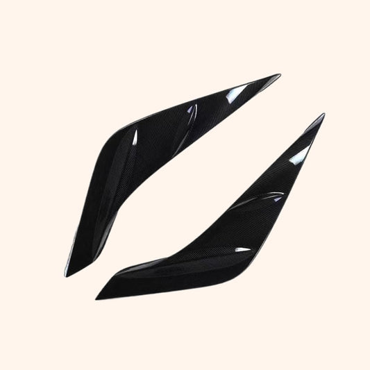 Kazento For TOYOTA Supra A90 2019-2022 Carbon Fiber KZ Side Door Panel Trim Spoiler - Kazento Carbon Parts