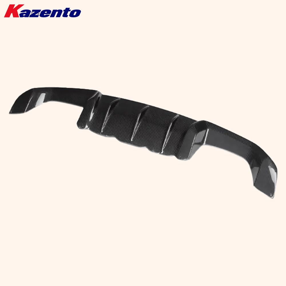 Kazento For BMW M2 F87 Coupe 2016-21 Carbon MP Style Rear Bumper Bottom Diffuser Lip - Kazento Carbon Parts
