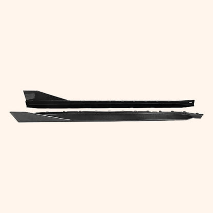 Kazento For BMW M3 G80 G81 M4 G82 G83 20-24 Carbon MP Style Side Skirts Extensions Pair - Kazento Carbon Parts