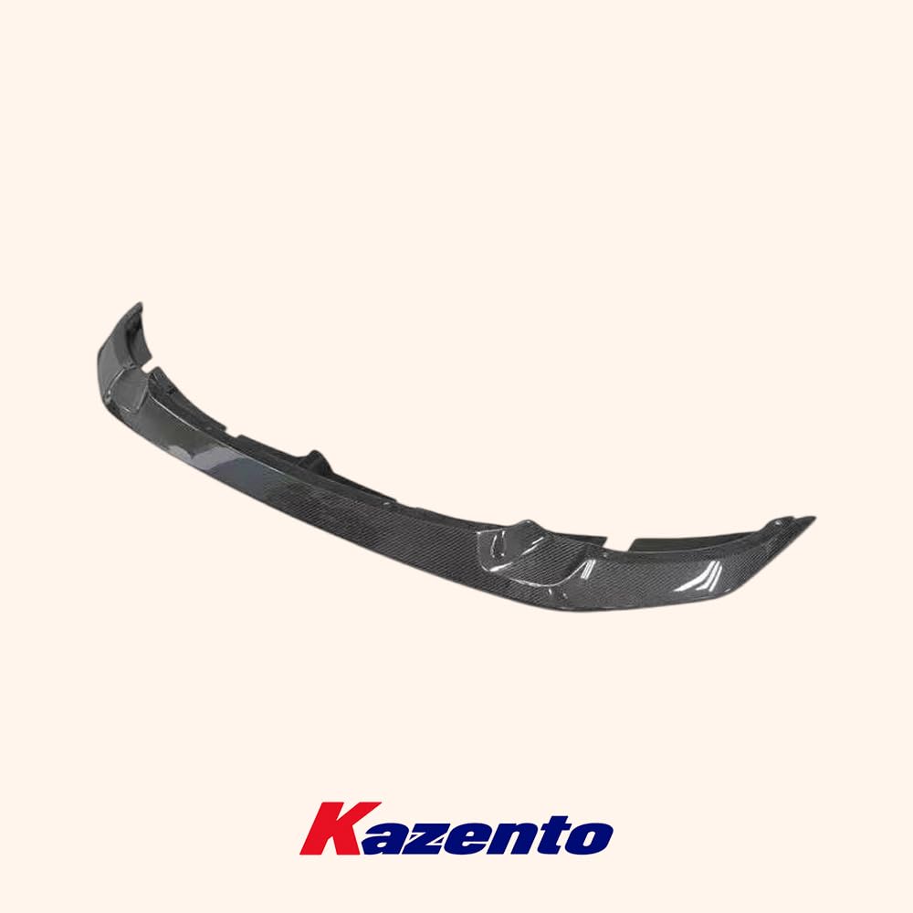 Kazento For BMW 2015-2020 Real F82 M4 Carbon Fiber Front Bumper Lip Splitters 2pcs - Kazento Carbon Parts