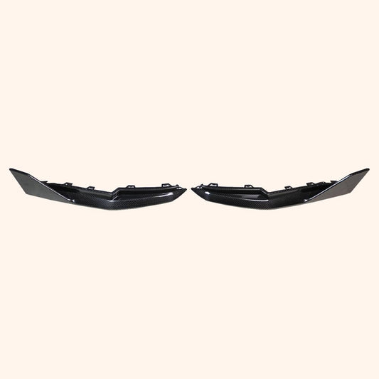 Kazento For BMW M4 G82 20-24 2 Door Coupe Rear Bumper Spat Lip Pair - Kazento Carbon Parts