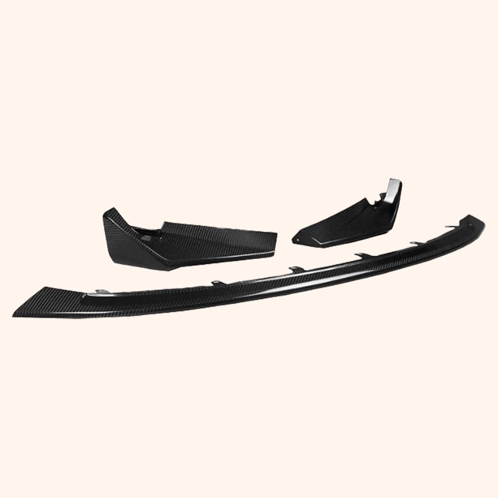 Kazento For BMW M3 G80 G81 M4 G82 G83 20-24 Carbon CL Style Front Bumper Lip Diffuser - Kazento Carbon Parts
