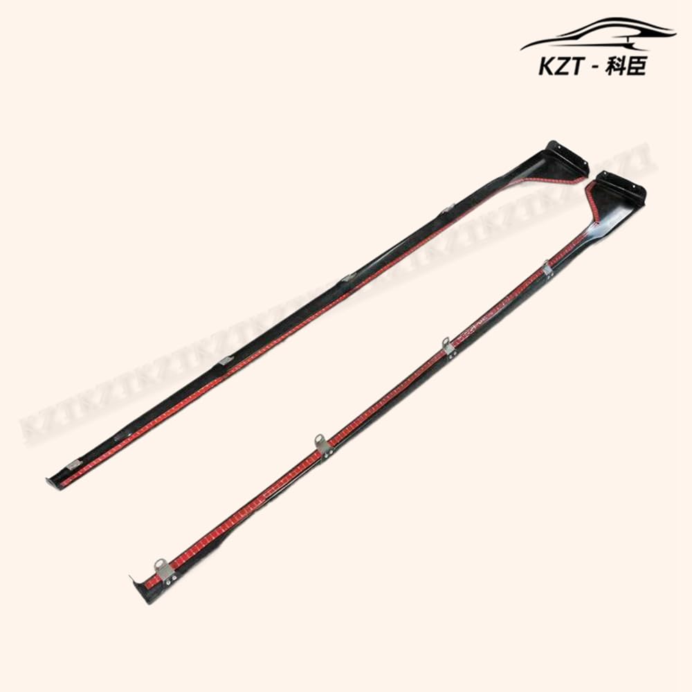 For Honda 17 Onwards Civic Type R Fk8 M Type Side Garnish 2Pcs Rocker Panels Side Part Abs Body Kit Replacement - Kazento Carbon Parts