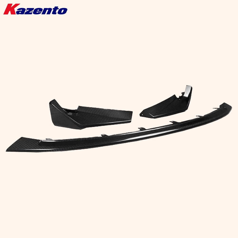 Kazento For BMW M3 G80 G81 M4 G82 G83 20-24 Carbon CL Style Front Bumper Lip Diffuser - Kazento Carbon Parts