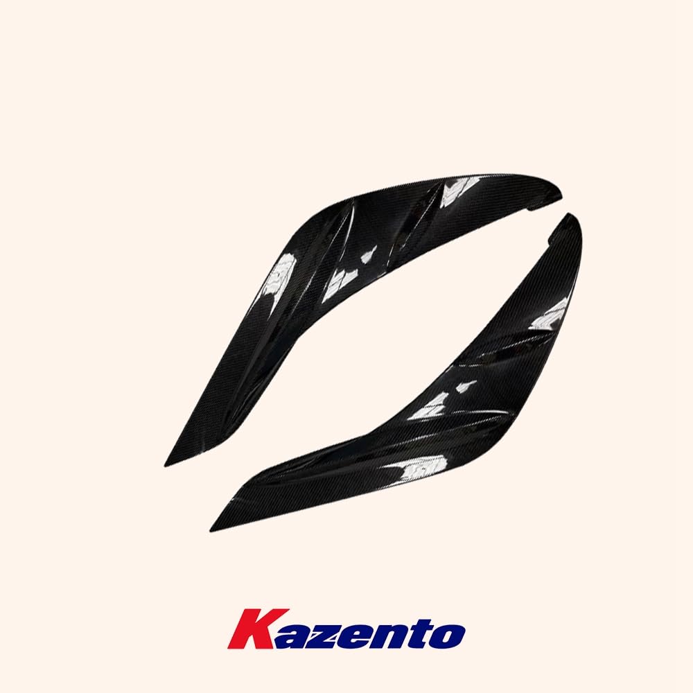 Kazento For TOYOTA Supra A90 2019-2022 Carbon Fiber KZ Side Door Panel Trim Spoiler - Kazento Carbon Parts