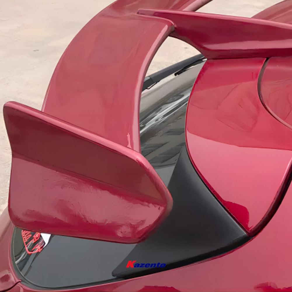 Kazento For GOLF 7 7.5 8 Mazda 3 Axela GRB Corolla Yaris (Hatchback) Carbon Roof Spoiler - Kazento Carbon Parts