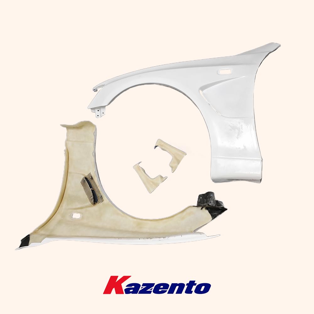 Kazento For Lexus 98-05 IS200 RS200 XE10 Altezza CS Vented Front Fender FRP(Unpaint) - Kazento Carbon Parts