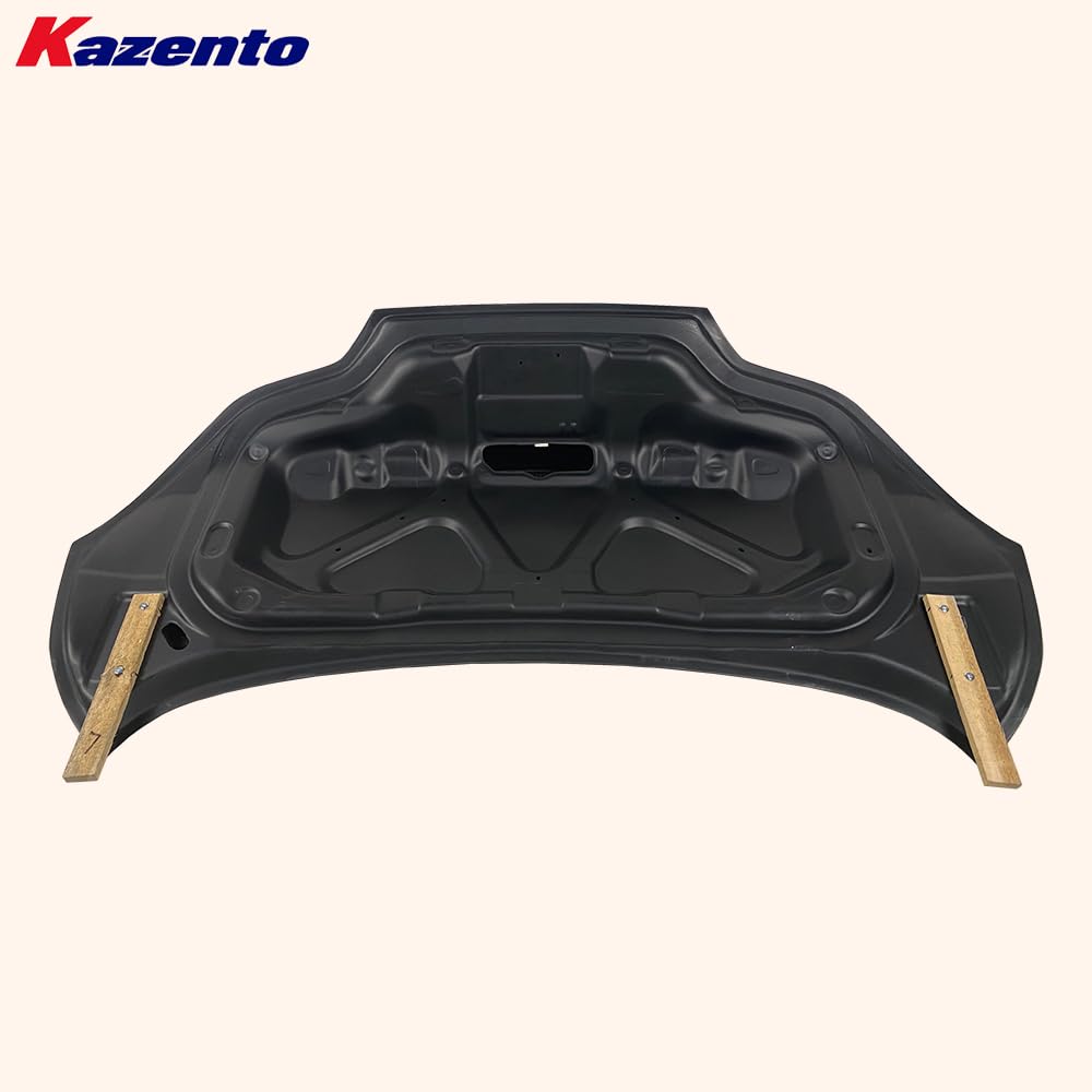 Kazento For Infiniti G37 2 Door Coupe 08-13 HT Carbon Rear Trunk (With Camera Hole) - Kazento Carbon Parts