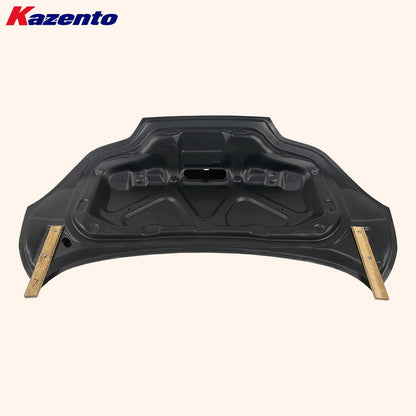 Kazento For Infiniti G37 2 Door Coupe 08-13 HT Carbon Rear Trunk (With Camera Hole) - Kazento Carbon Parts