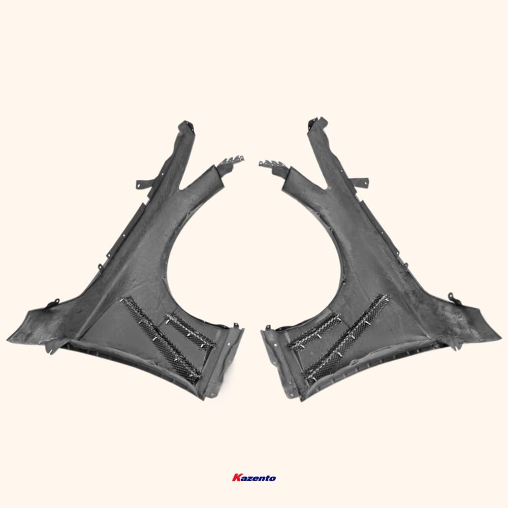 Kazento For Infiniti Q50 V37 Epa Type 2 Front Vented Fender (No Upper Vent) Carbon Fiber - Kazento Carbon Parts
